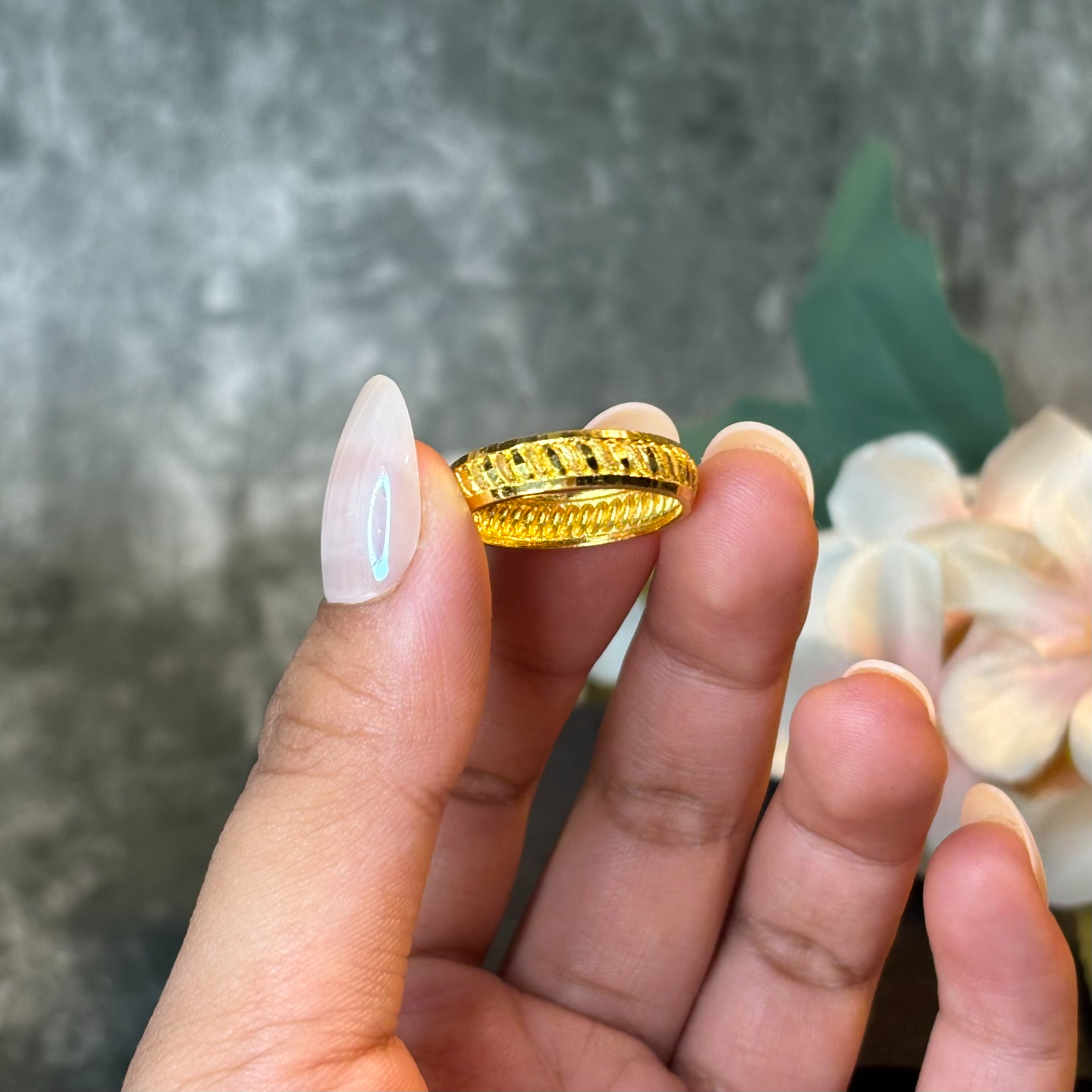 RING ( 24KT GOLD)