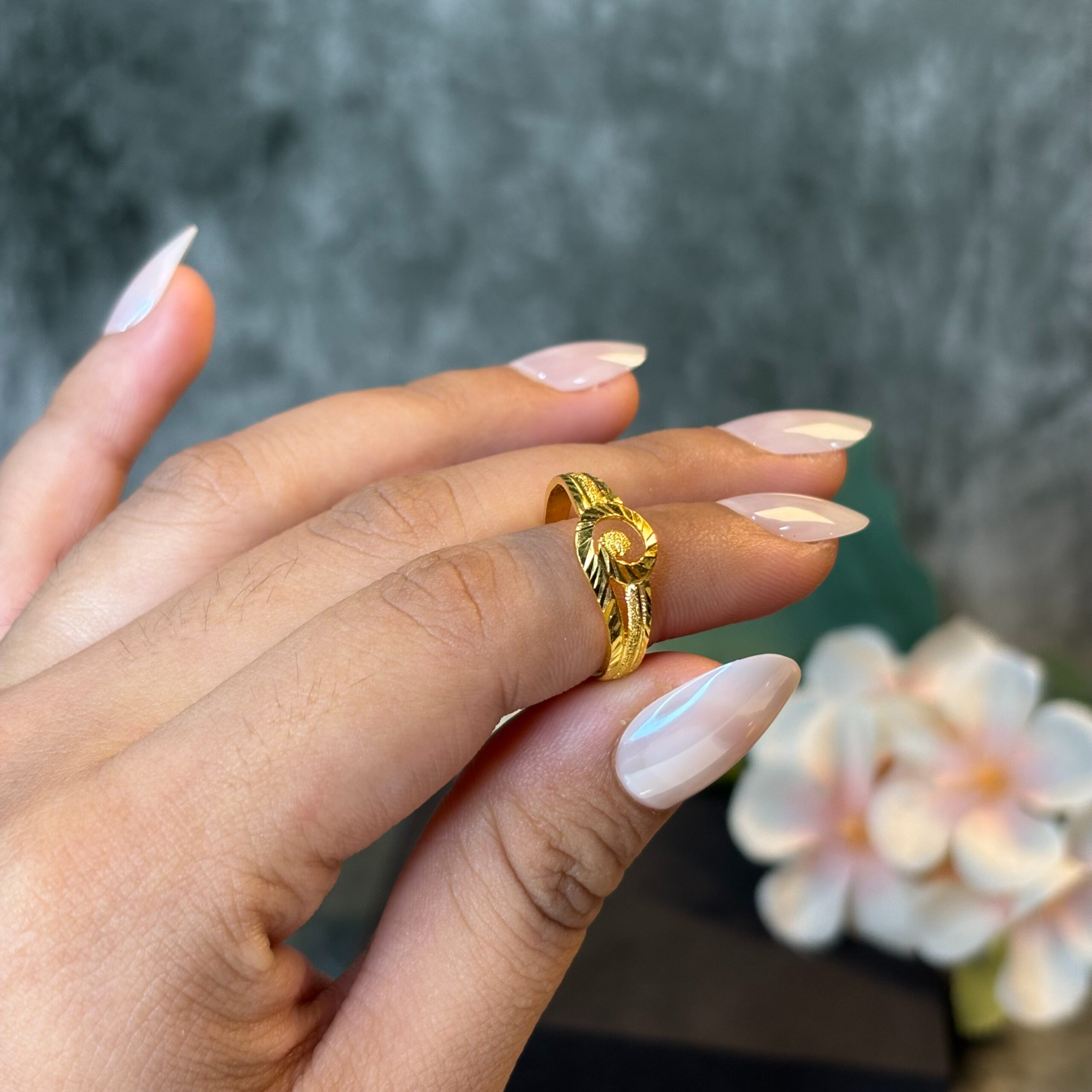 RING ( 24KT GOLD)