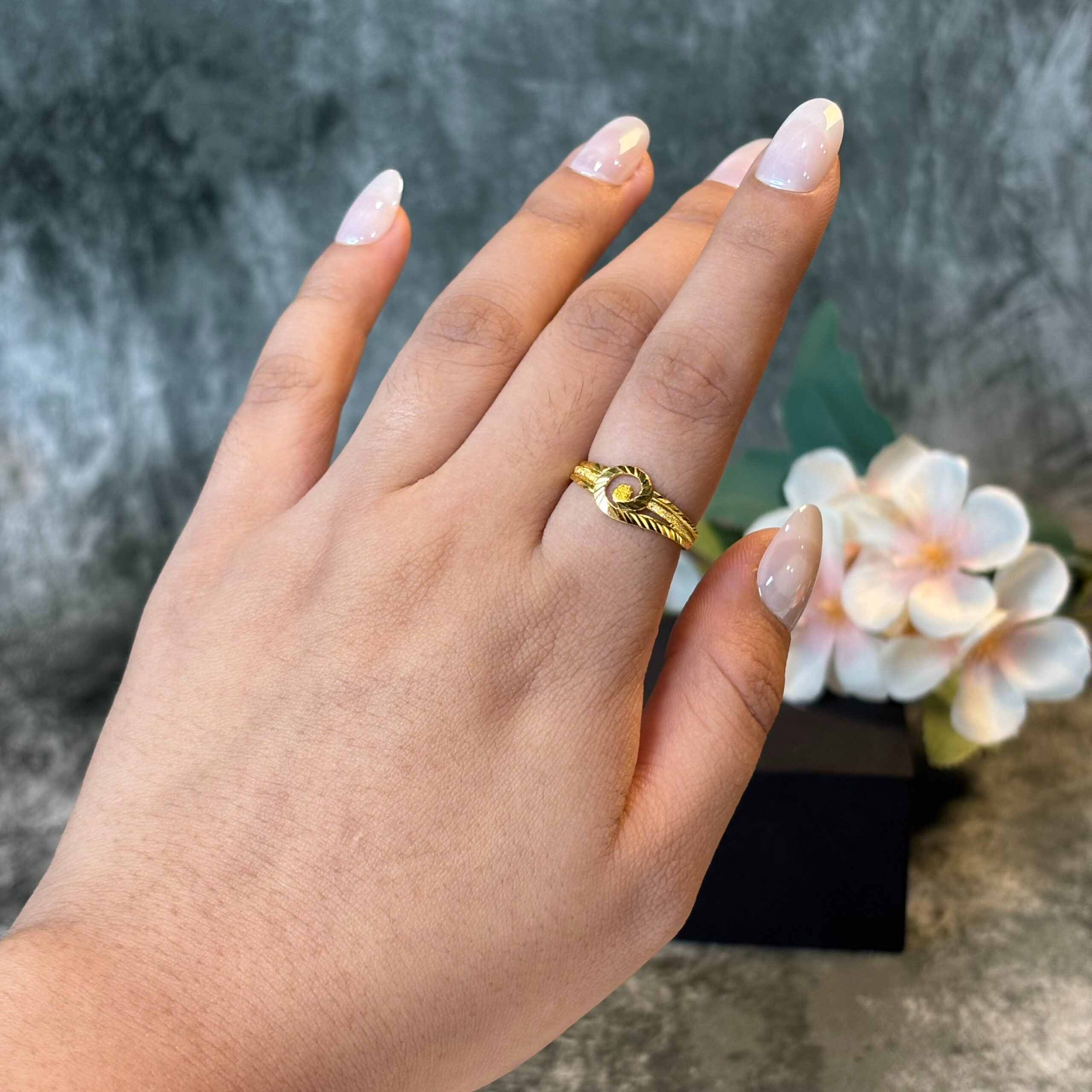 RING ( 24KT GOLD)
