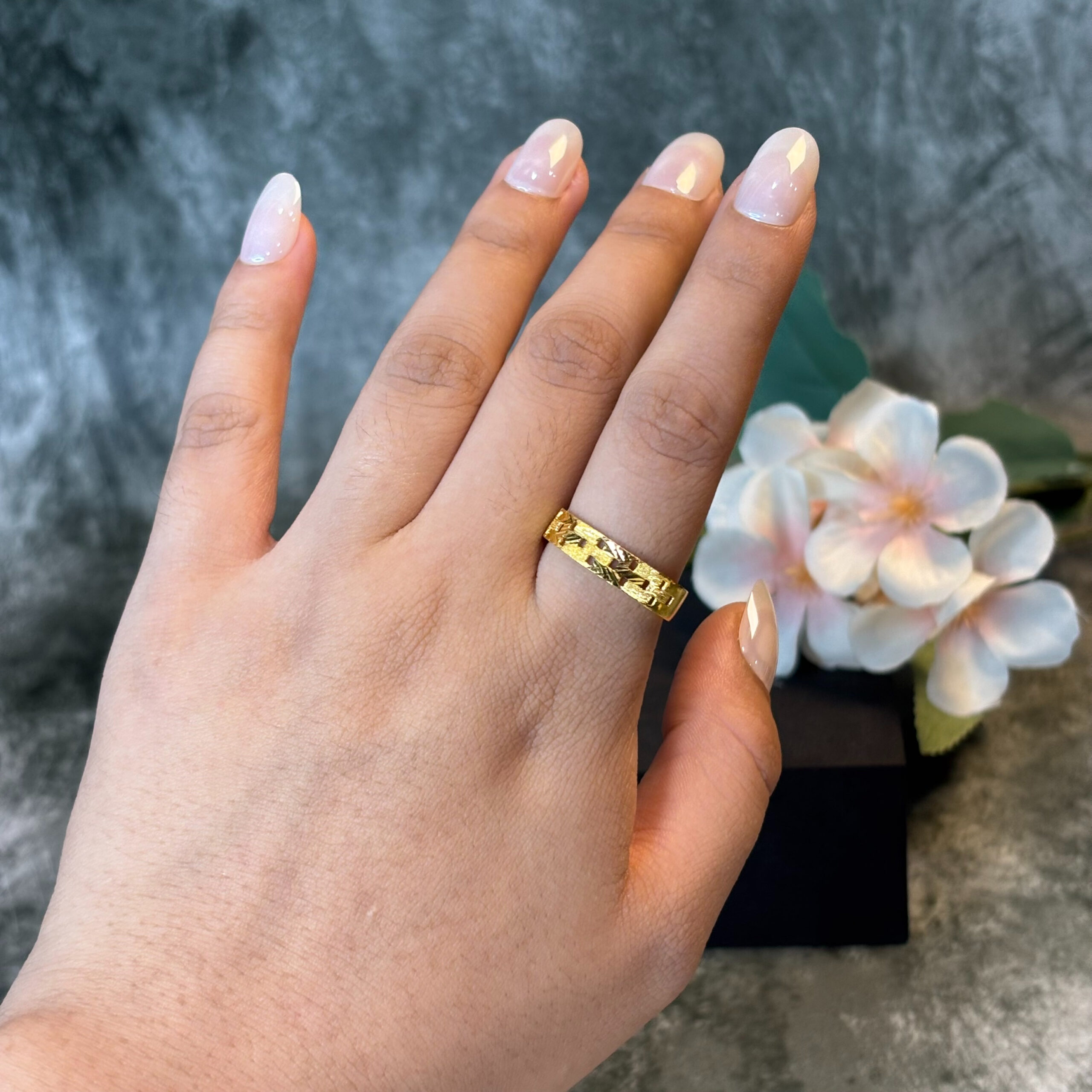 RING ( 24KT GOLD)