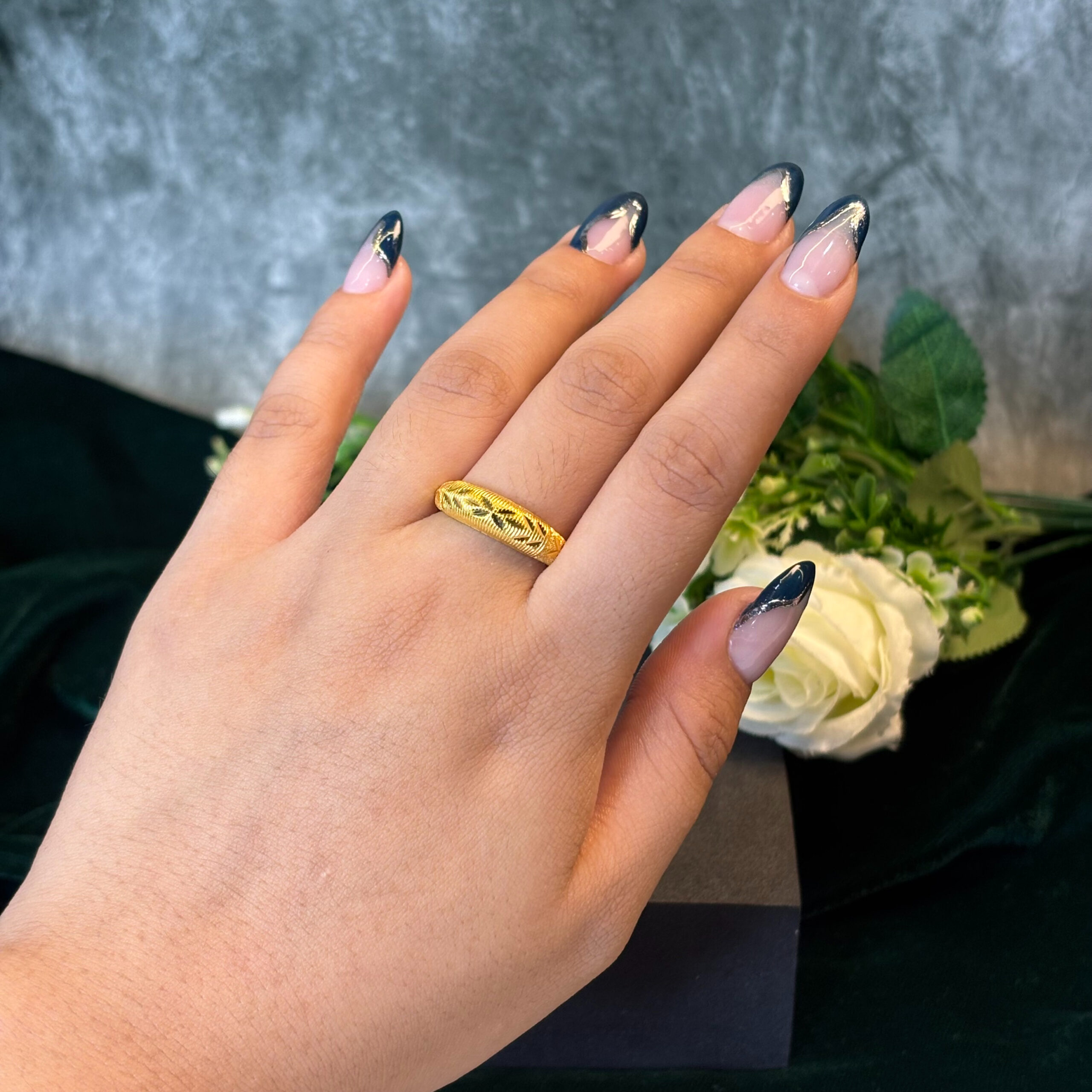RING ( 24KT GOLD)