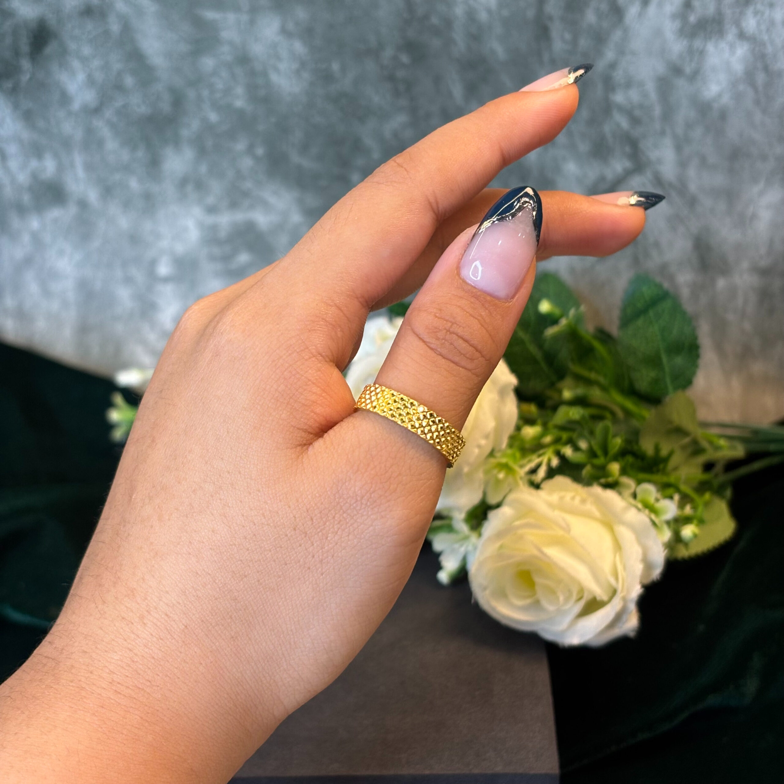 RING ( 24KT GOLD)