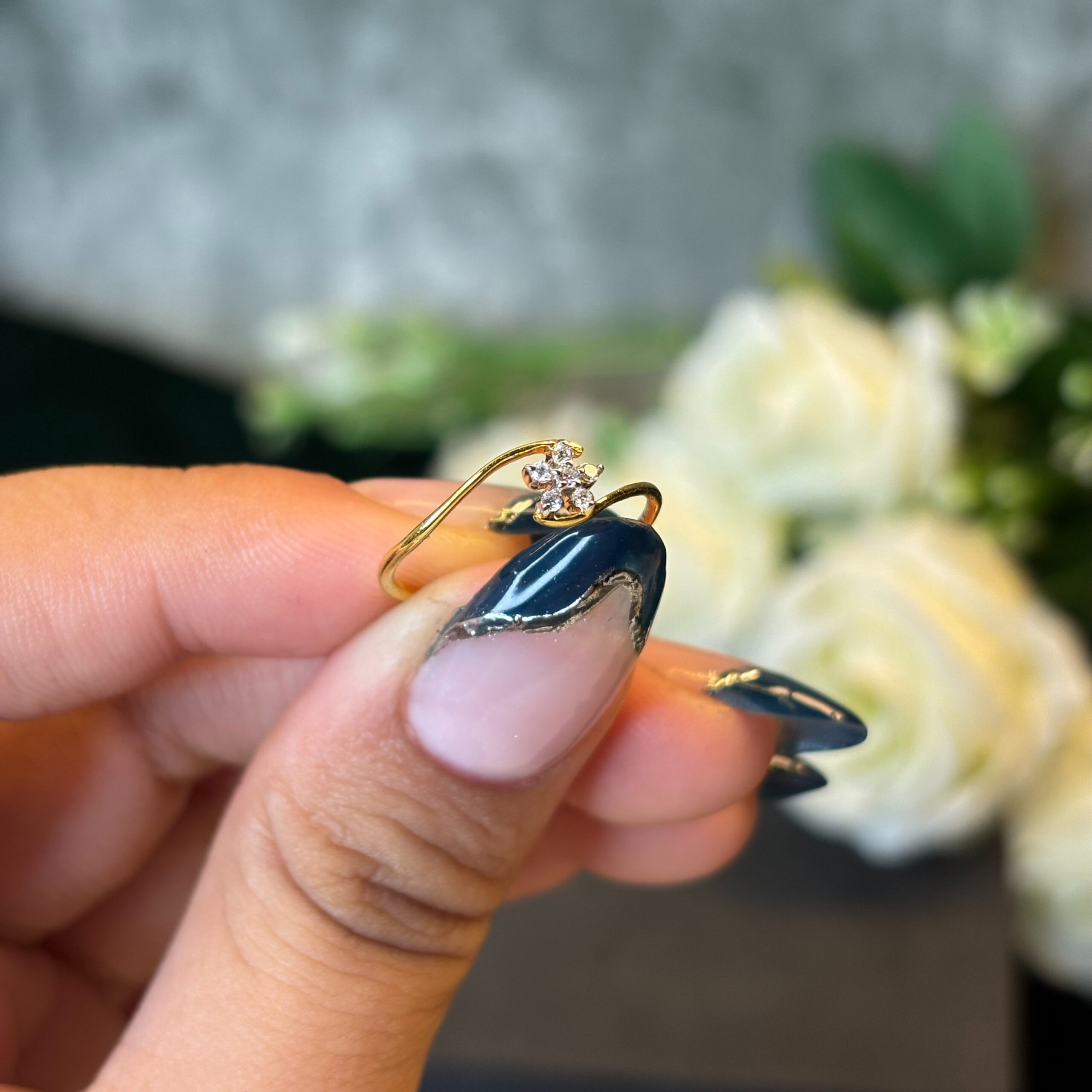DIAMOND RING  ( 9KT GOLD)