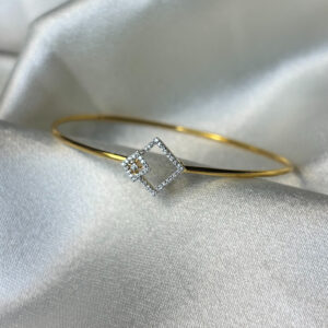 DIAMOND BANGLE ( 18KT GOLD) - Image 3
