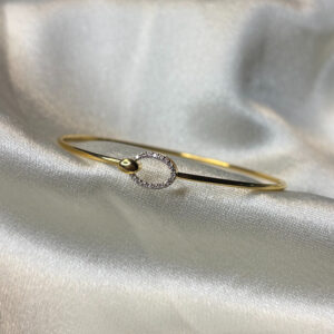 DIAMOND BANGLE ( 18KT GOLD) - Image 3