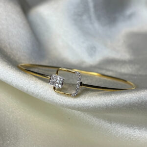 DIAMOND BANGLE ( 18KT GOLD) - Image 3