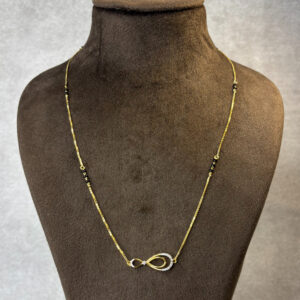 DIAMOND MANGALSUTRA ( 18KT GOLD)