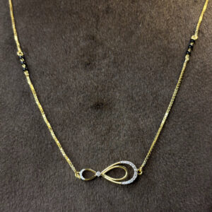 DIAMOND MANGALSUTRA ( 18KT GOLD) - Image 2