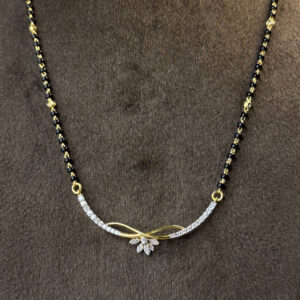 DIAMOND MANGALSUTRA ( 18KT GOLD) - Image 2