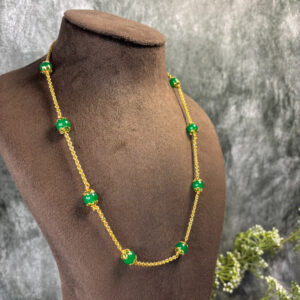 ELECTRO FORMING JADE CHAIN