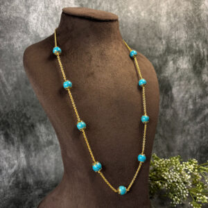 ELECTRO FORMING TURQUOISE CHAIN