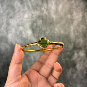 ELECTRO FORMING GOLD BANGLE - Image 2