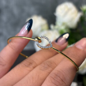 DIAMOND BANGLE ( 9KT GOLD) - Image 2