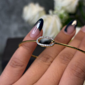 DIAMOND BANGLE ( 9KT GOLD) - Image 2