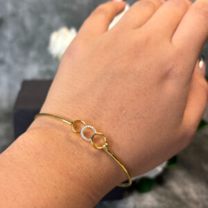 DIAMOND BANGLE ( 9KT GOLD) - Image 3
