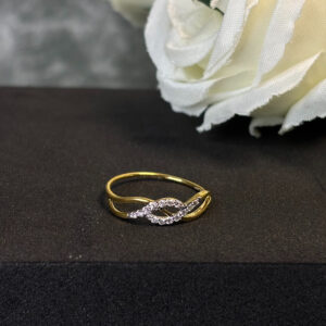DIAMOND RING  ( 9KT GOLD)