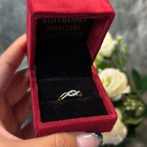 DIAMOND RING  ( 9KT GOLD) - Image 3