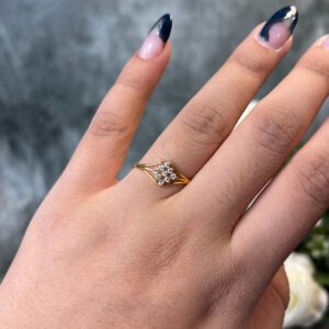 DIAMOND RING  ( 9KT GOLD)