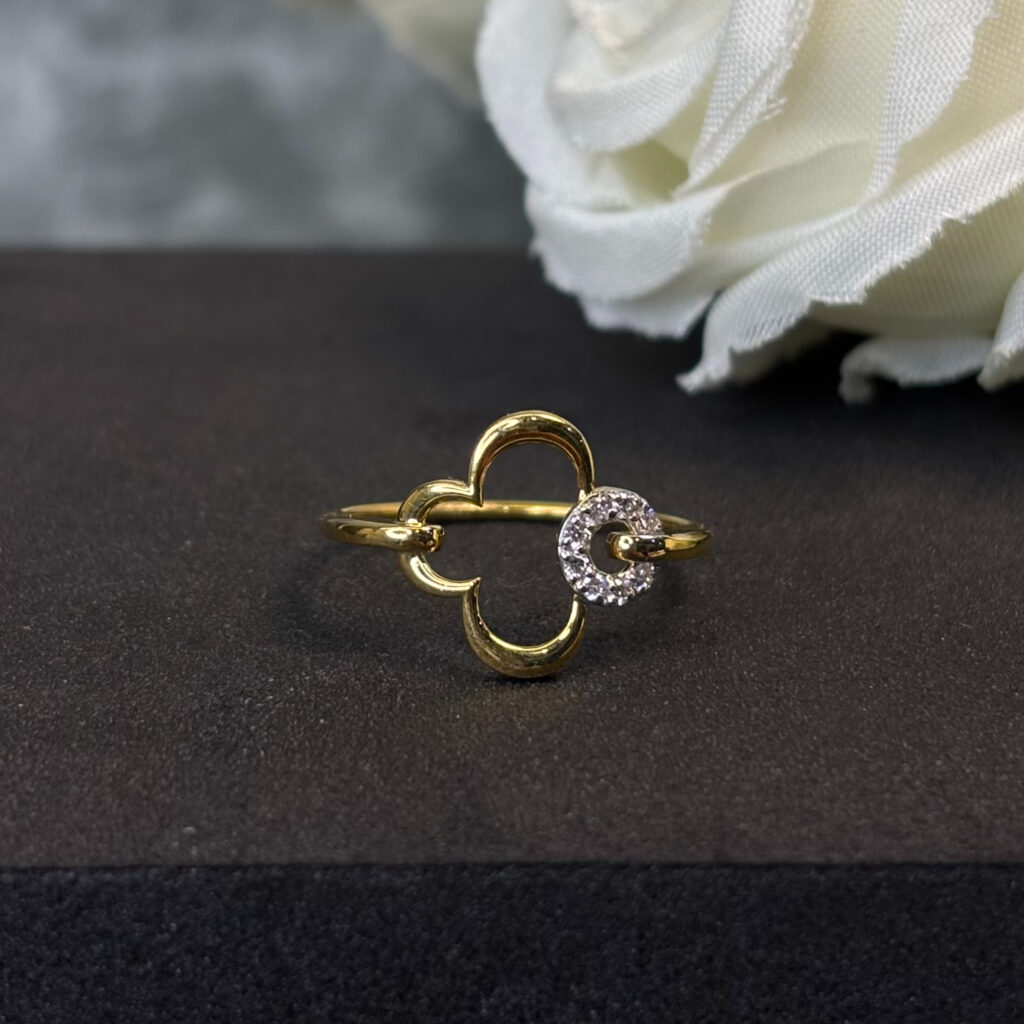 DIAMOND RING ( 9KT GOLD)
