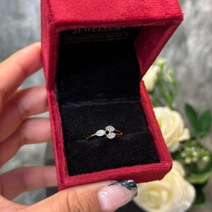 DIAMOND RING  ( 9KT GOLD) - Image 3