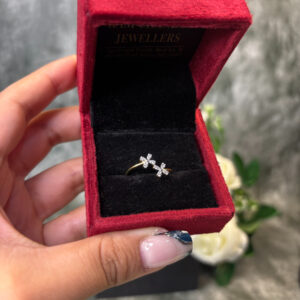 DIAMOND RING ( 9KT GOLD) - Image 3