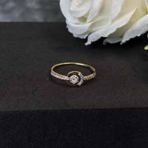DIAMOND RING  ( 9KT GOLD)