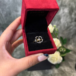 DIAMOND RING  ( 9KT GOLD) - Image 3