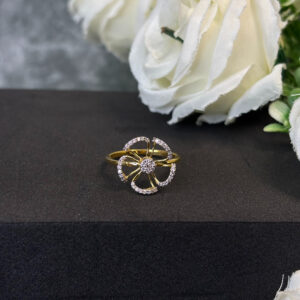 DIAMOND RING  ( 9KT GOLD)