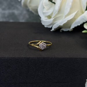 DIAMOND RING  ( 9KT GOLD)