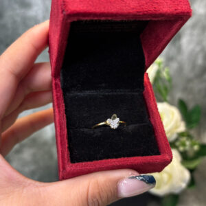 DIAMOND RING  ( 9KT GOLD) - Image 3