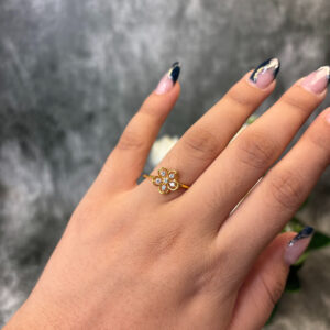 DIAMOND RING ( 9KT GOLD) - Image 2