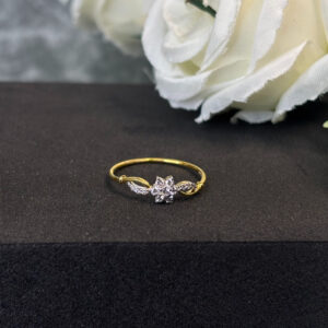 DIAMOND RING  ( 9KT GOLD)