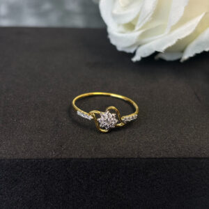 DIAMOND RING  ( 9KT GOLD)