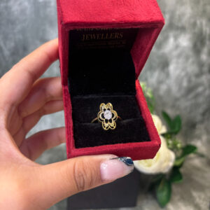 DIAMOND RING ( 9KT GOLD) - Image 3