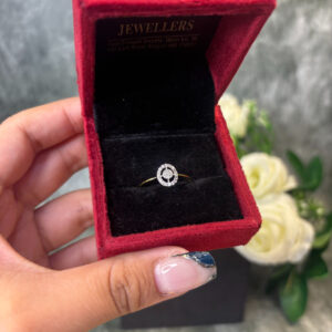 DIAMOND RING  ( 9KT GOLD) - Image 3