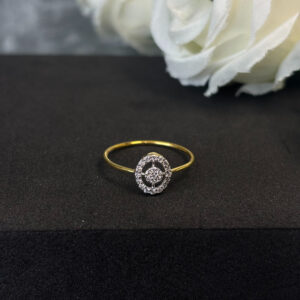 DIAMOND RING  ( 9KT GOLD)