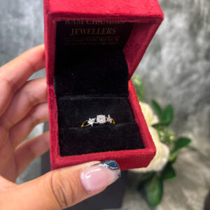 DIAMOND RING  ( 9KT GOLD) - Image 3