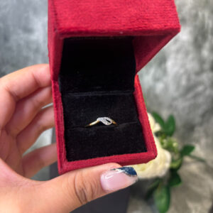 DIAMOND RING ( 9KT GOLD) - Image 3