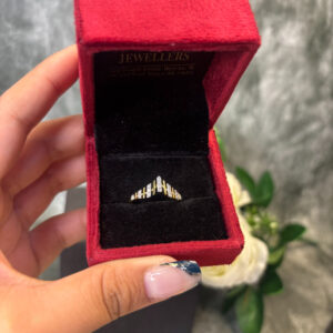 DIAMOND RING  ( 9KT GOLD) - Image 3