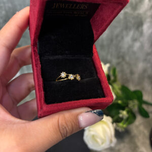 DIAMOND RING  ( 9KT GOLD) - Image 3