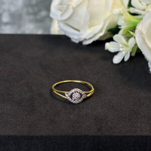 DIAMOND RING  ( 9KT GOLD)
