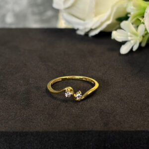 DIAMOND RING  ( 9KT GOLD)