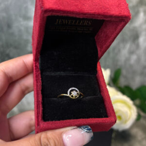 DIAMOND RING  ( 9KT GOLD) - Image 3