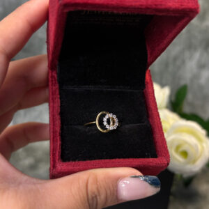 DIAMOND RING ( 9KT GOLD) - Image 3