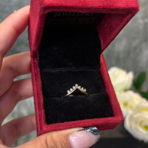 DIAMOND RING  ( 9KT GOLD) - Image 3