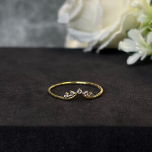 DIAMOND RING  ( 9KT GOLD)