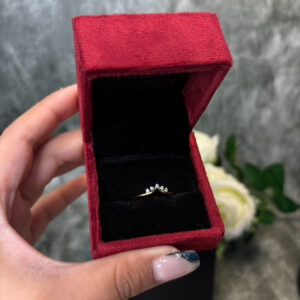 DIAMOND RING ( 9KT GOLD) - Image 3