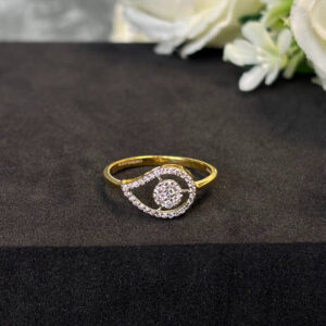 DIAMOND RING  ( 9KT GOLD)