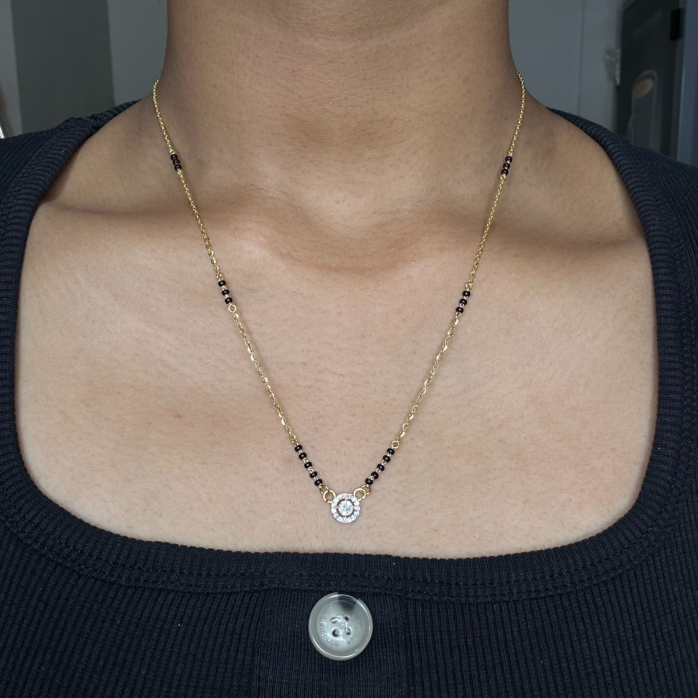 IMG_0435 MANGALSUTRA ( 9KT GOLD) - Image 1