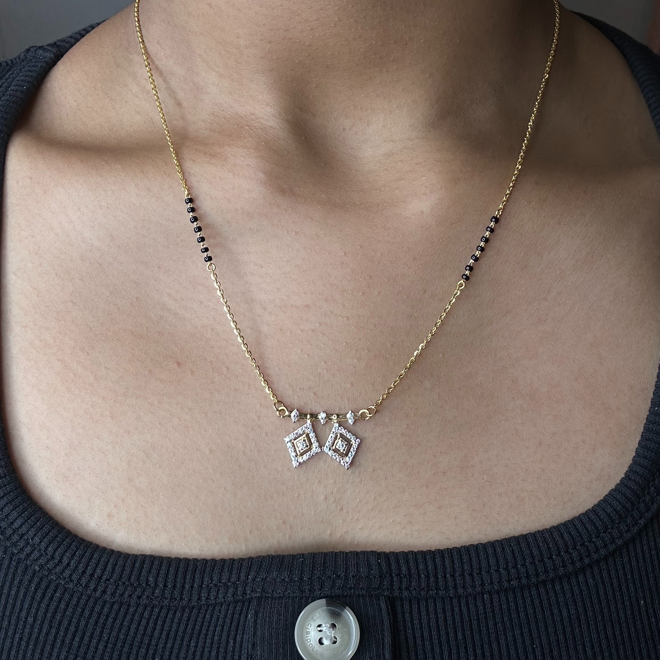 IMG_0470 MANGALSUTRA ( 9KT GOLD) - Image 1